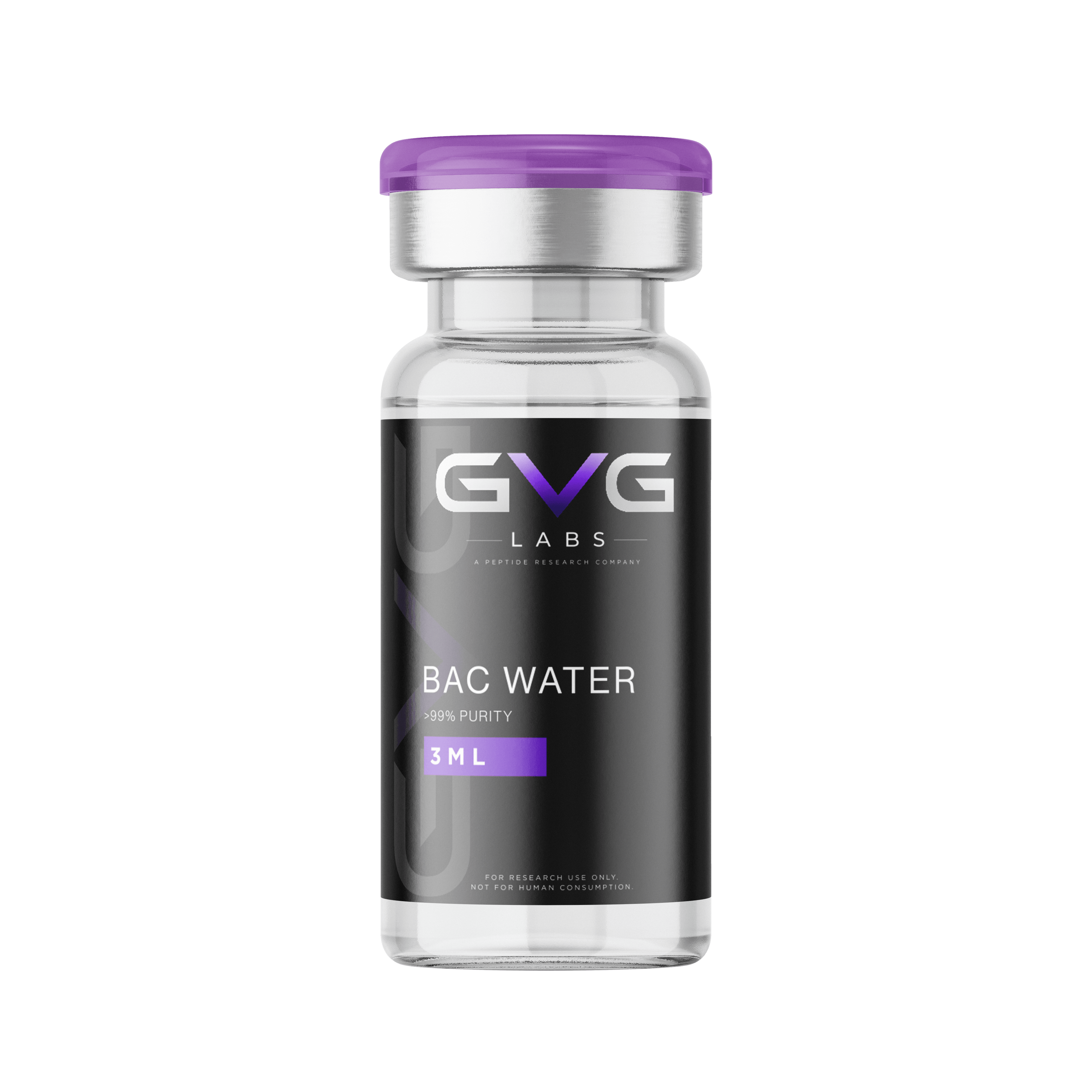 GVG Labs BAC Water 3ml research vial